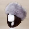 Winter Basin Hat Faux Fur Lined Hollow Top Foldable Warmth Retention Fuzzy