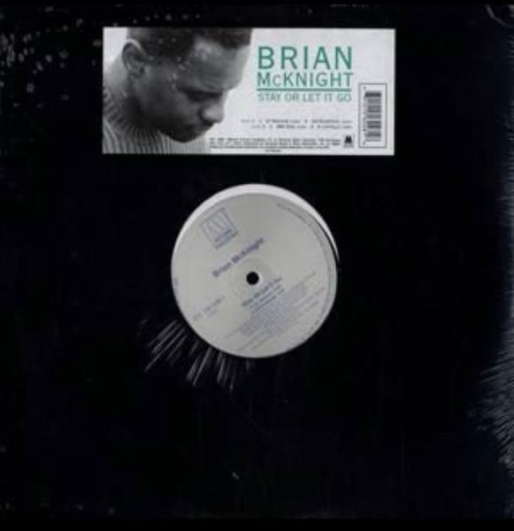 12inch Record BRIAN MCKNIGHT - Stay Or Let It Go 0121562481 Motown 2000 US Soul/Funk Used