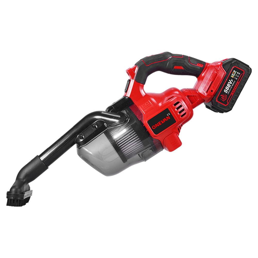 ONEVAN Электрический пылесос 16 кПа 6 в 1 Беспроводной ручной домашний пылесос Инструмент для уборки пола и шерсти домашних животных Для аккумулятора Makita 18 В штырь