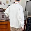 PUMA TEAM CREW FL Sweatshirts Men's White Red Crew Neck Moderate Other (Unisex) Sweatshirts 625312 65