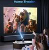 Мини-проектор портативный - Bluetooth Auto - Full HD Smart Video Projector - Поддержка 4K - Wifi 6 и BT 5.0