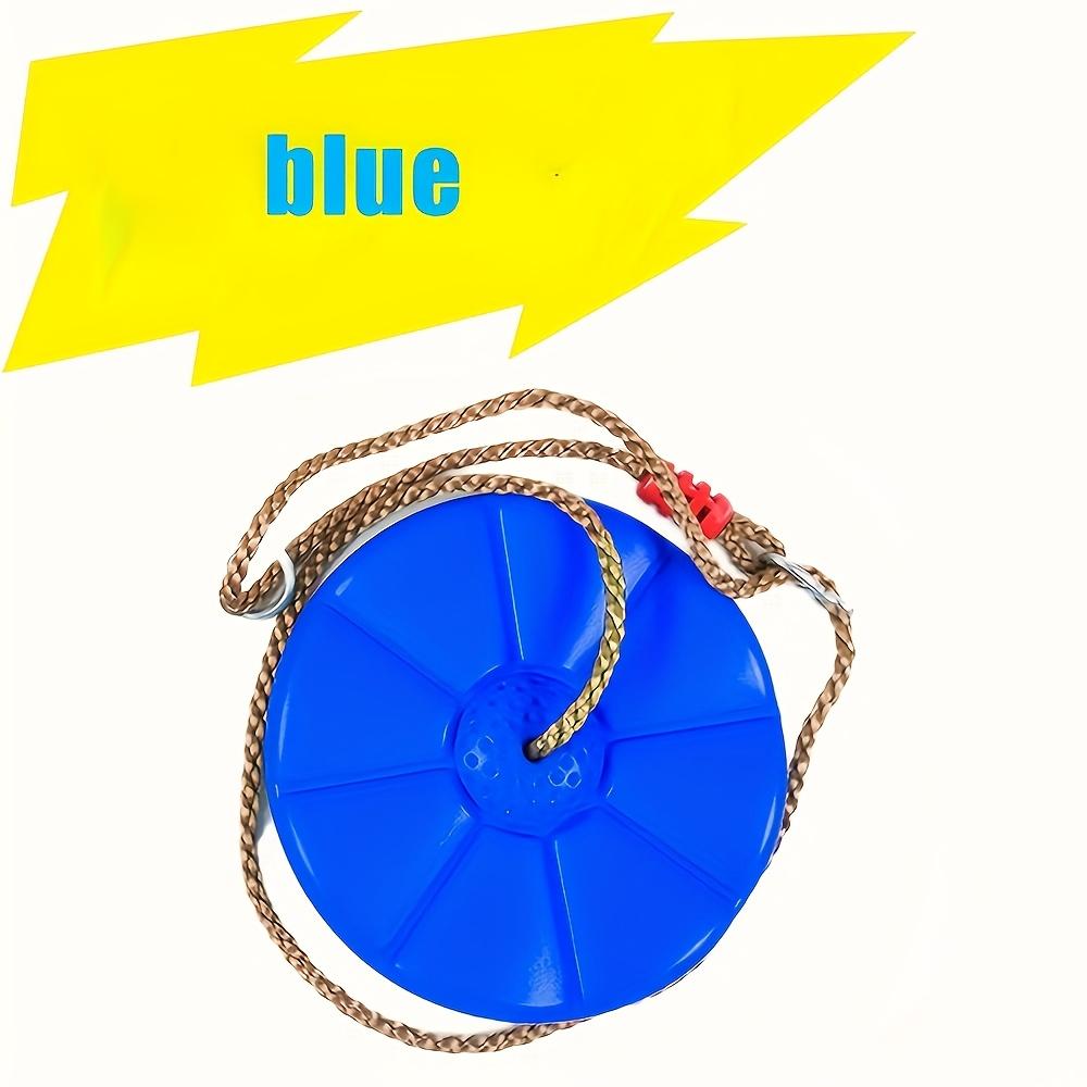 1шт. Игрушка-качели с восьмиугольными лепестками, утолщенная, разноцветная, ПЭ (Полиэтилен) Материал, дисковое сиденье, для детских игровых площадок в помещении и на открытом воздухе