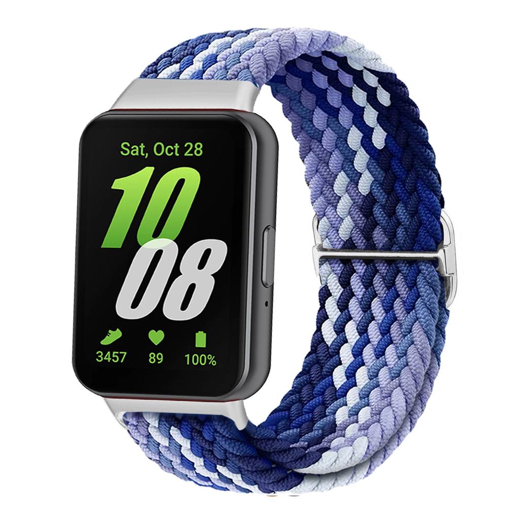 Braided Solo Loop Strap for Samsung Galaxy Fit 3 Accessories Adjustable sport Nylon Replacement correa bracelet galaxy fit3 band