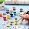 Decoration Semi-Spherical Eco-Friendly Graffiti Accessories Loose Beads Balls Bead Craft Balls