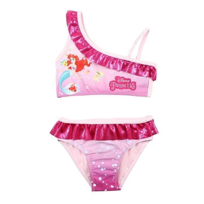 Swimsuit - Princess - PRI24-3801 S1-5/6A - Pink - Girl - Child