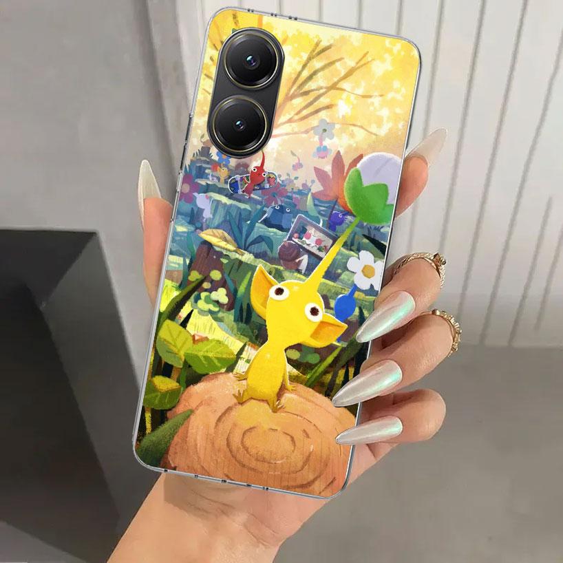 Игровой чехол для телефона P-PikminS 4 для Xiaomi Poco X5 X6 X7 Pro F7 Ultra M7 Redmi 15 15C 13 13C 12 12C 10 10A 10C 9 9A 9C 9T Оболочка Poco