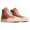 Converse Chuck 70 Marquis Sportswear Комфортный тренд Высокие эспадрильи Унисекс Коричневый