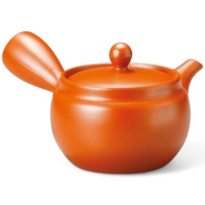 Новый чайник J-kitchens, Керамика Токонаме, Освежающий сетчатый чайник с ситечком, 350 куб. см, Сделано в Японии