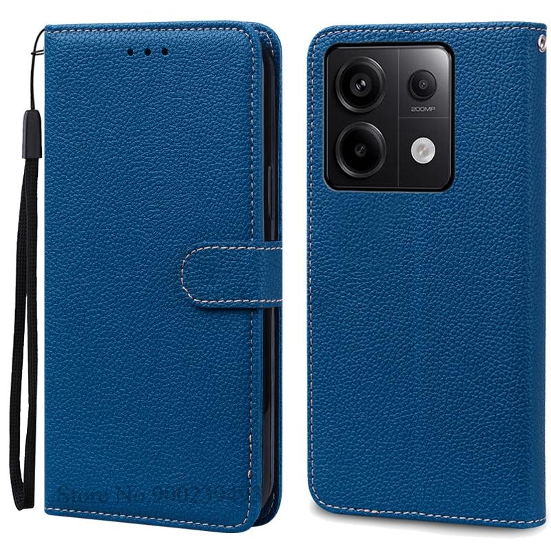 Для Redmi Note 14S Чехол-книжка из кожи, чехол-кошелек для Xiaomi Redmi Note 14S Чехол-книжка для телефона, чехол-книжка, чехол Fundas