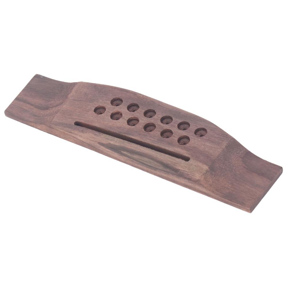 Rosewood Acoustic Guitar Bridge Wood Color Guitar Parts 12 String Acoustic Guitars