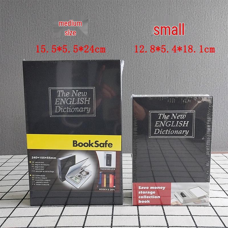 Пластиковый сейф-книга-словарь английского языка с кодовым замком