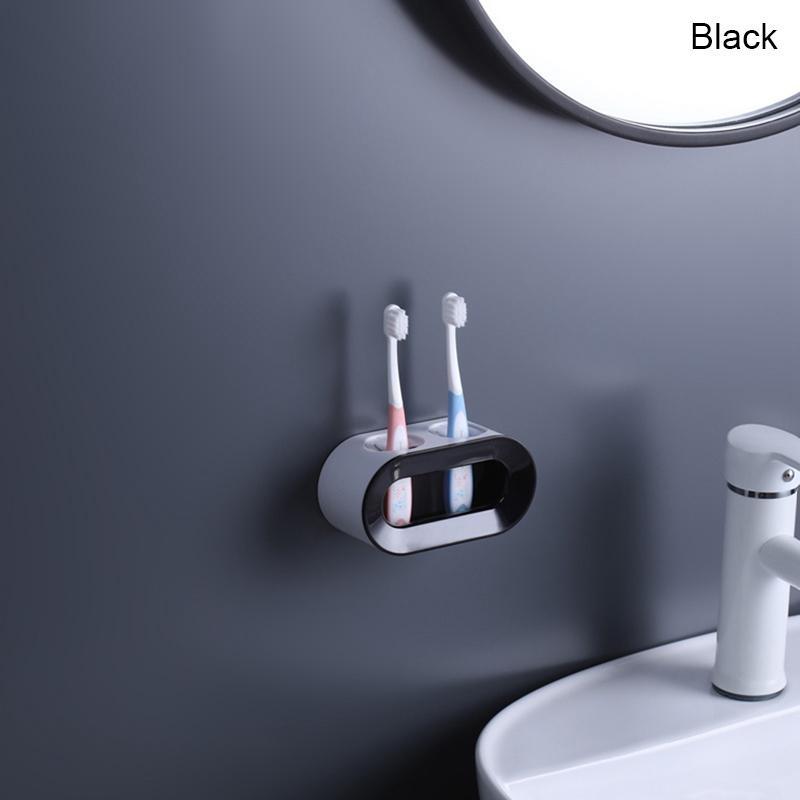 Подставка для зубных щеток, держатель для электрической зубной щетки в ванной комнате, стойка для хранения зубных щеток без перфорации, аксессуары для ванной комнаты