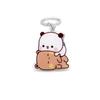 Animal Super Cute Couple Keychain Cartoon Cute Cartoon Bubu Dudu Key Chain  Car Keyring