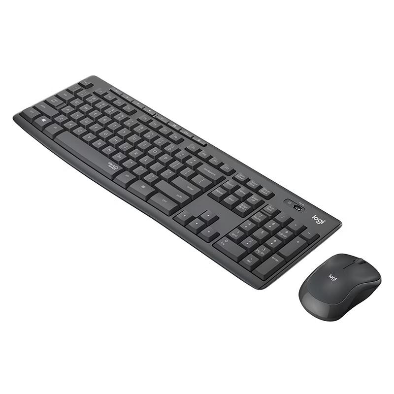 Logitech Беспроводной бесшумный комплект клавиатуры и мыши MK295