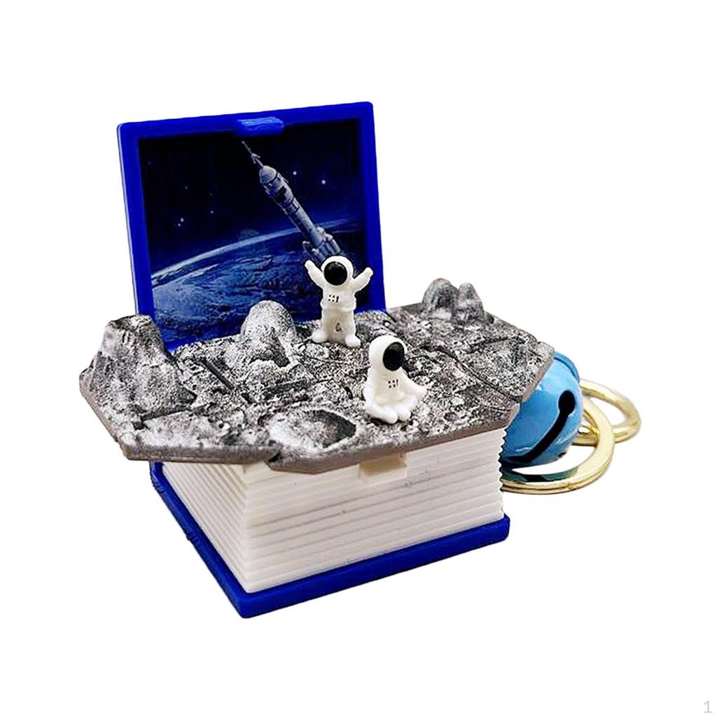 3D Брелок-книжка Креативный непоседа Рюкзак для мальчиков девочек Сувениры для вечеринки Подарок на день рождения