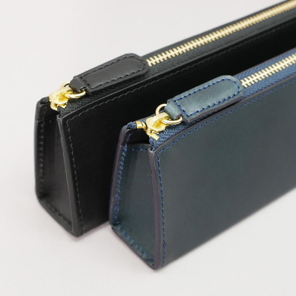 Пенал на молнии L Rio итальянская кожа красный Slip-on IOL-3501