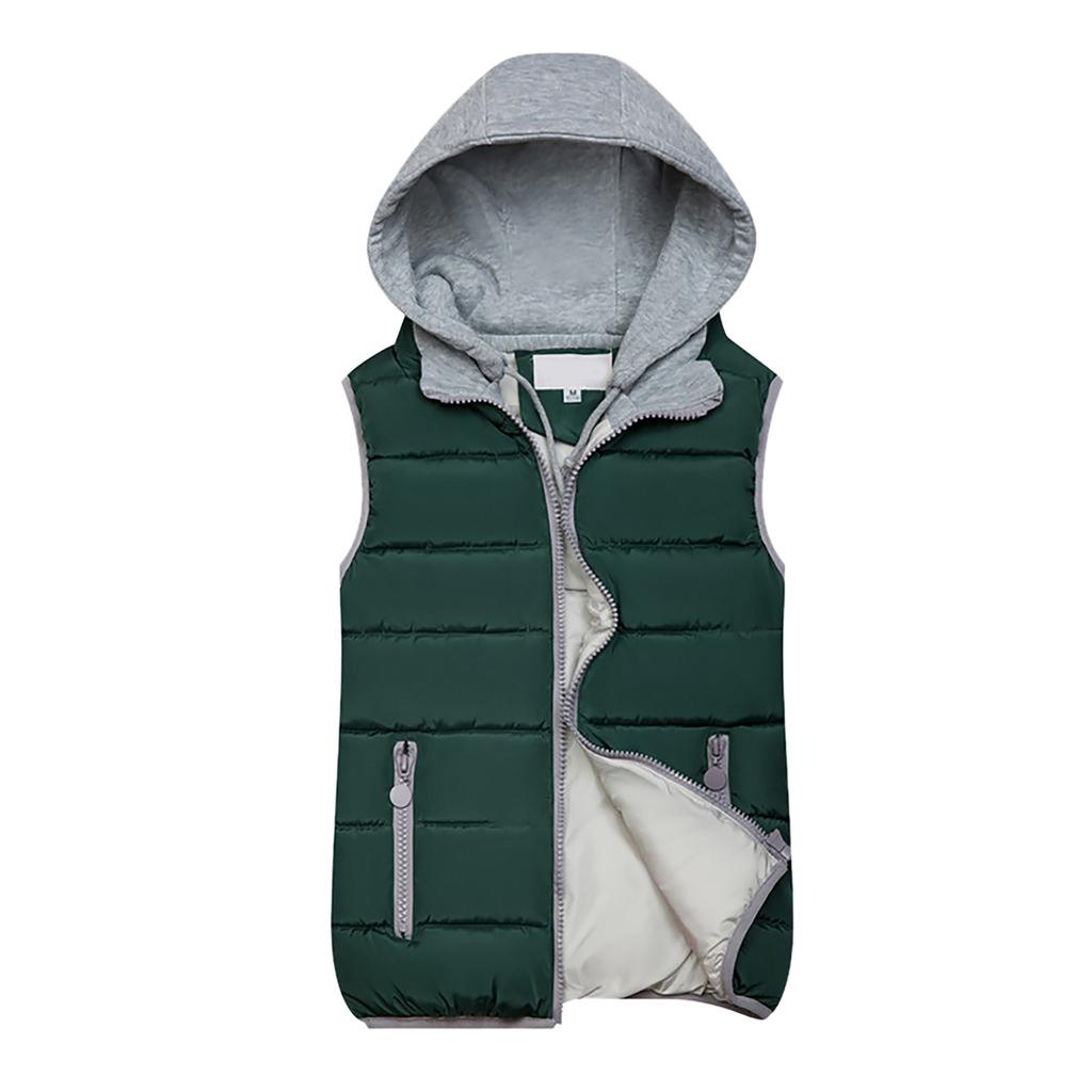 Fashion Women Warm Coat Vest Jacket Waistcoat Hooded Waistcoat