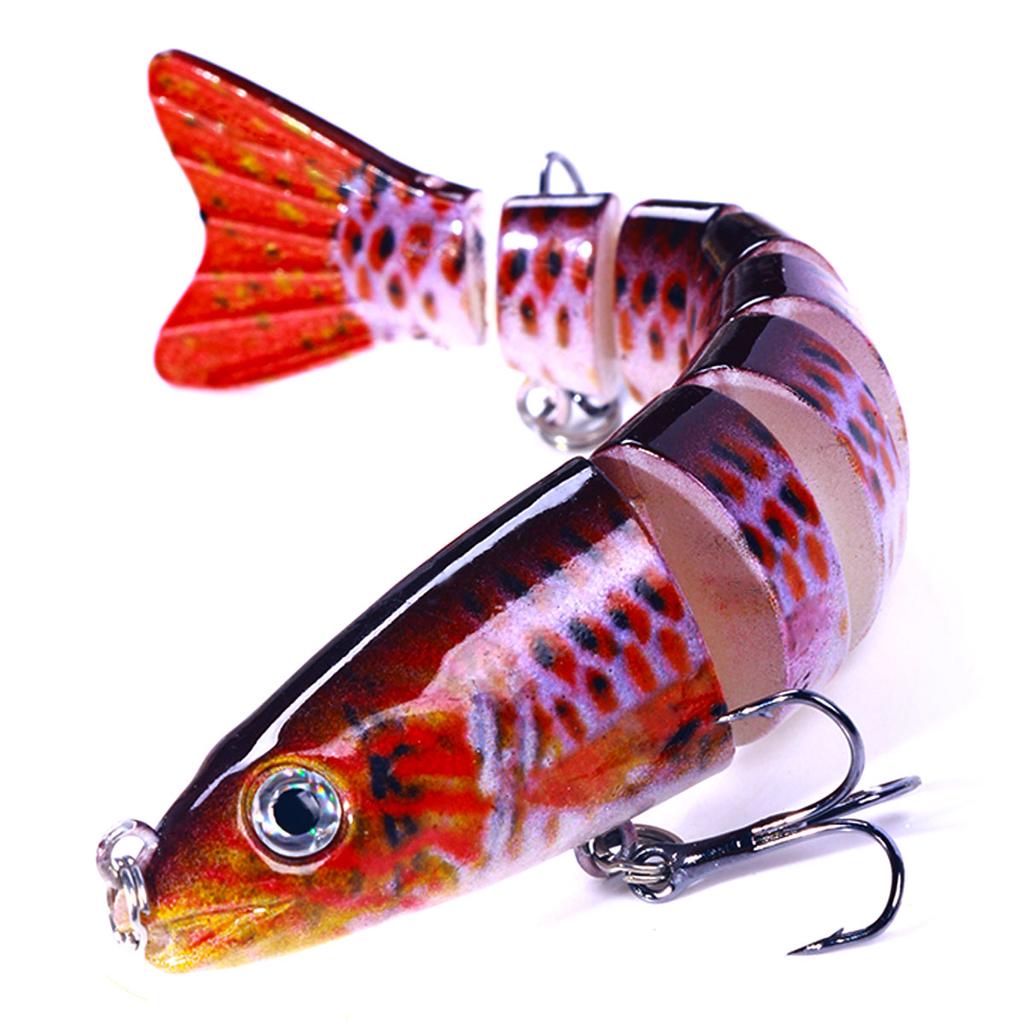 Multi Joint Segement Swimbait Pike Wobblers 12.8cm-18g Crankbait Fishing Lure Isca Artificia For Bass Pike Lure