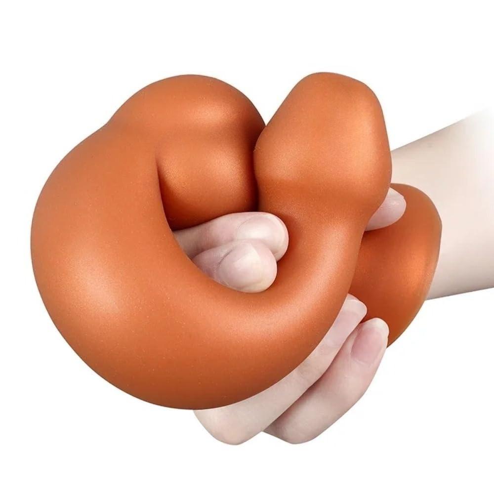 Жидкий силикон Огромная анальная пробка Дилдо Большая анальная пробка Мягкий пенис Анус дилататор Стимулировать влагалище Мастурбатор Эротические продукты Секс-игрушка