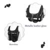 Womens Fashion Zipper Patent Leather Tank Top Wet Look Clubwear Festival Clothing Pole Dance Rave Outfit