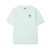 New FILA x Maison Kitsune Little Fox T Shirt Unisex Light Verdant Green F11U529101F-LG