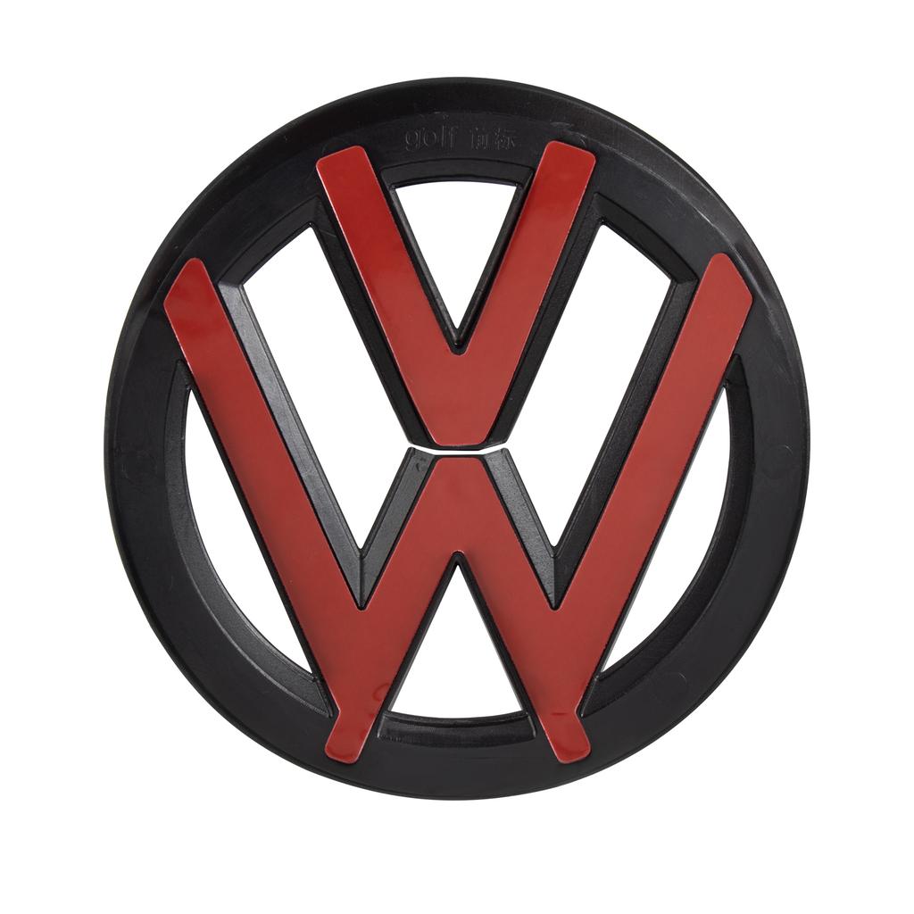 EFG1 For Volkswagen Golf 4 5 6 7 8 MK6 7 MK7 Sportvan 8 MK8 VW Polo Car Front Radiator Grille Logo Cover Rear Trunk Stickers