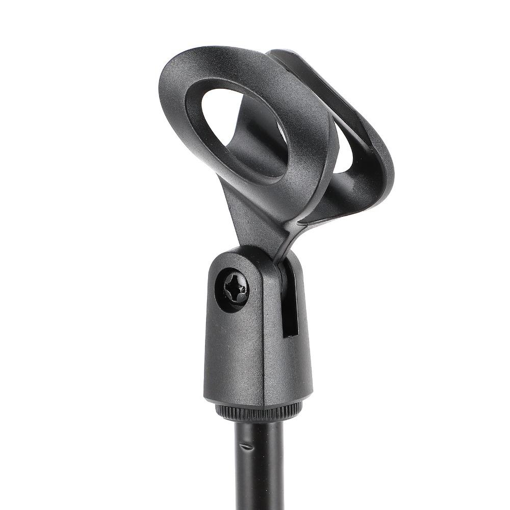 With Mic Clip Portable Mic Stand Foldable Microphone Tripod  for Online Broadcasting