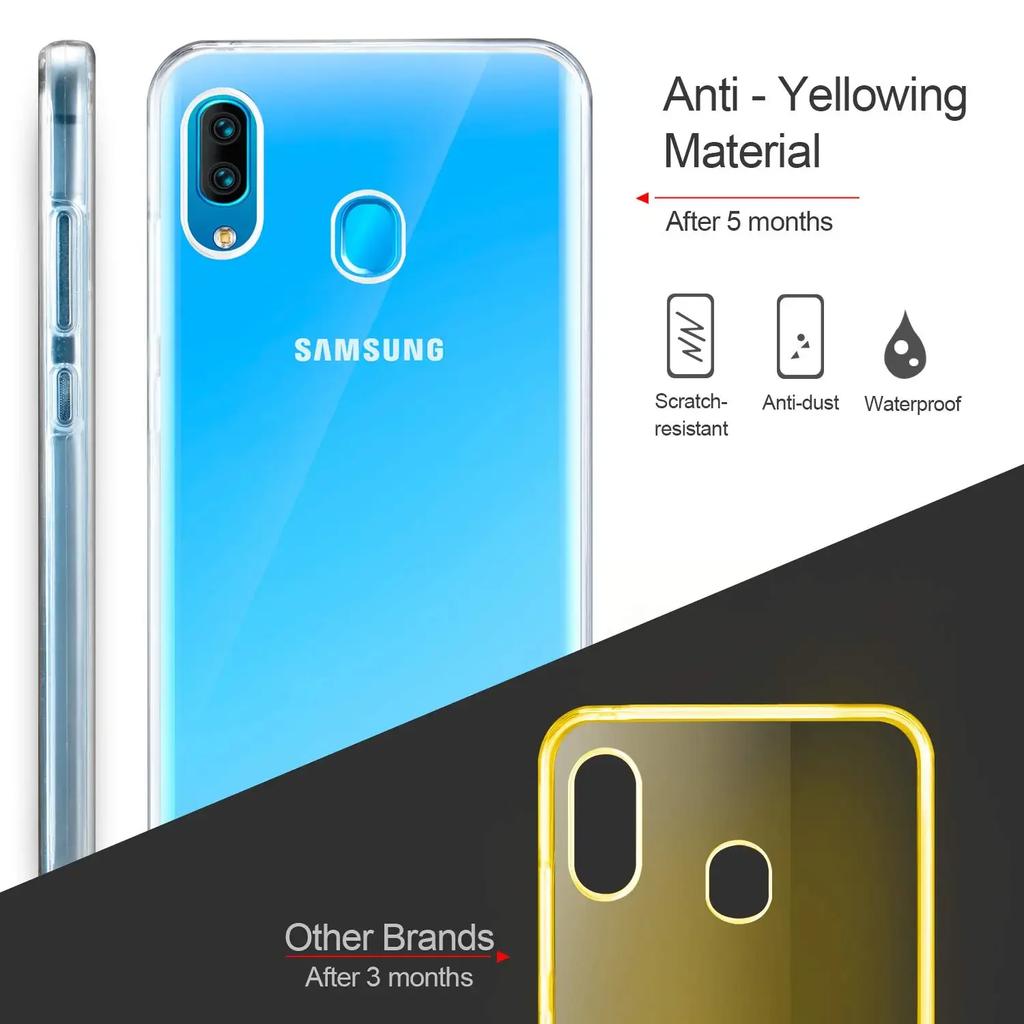 Чехол-бампер на 360 градусов для телефона Samsung Galaxy A55 A54 A25 A36 A56 A06 A16 A26 A35 A15 A34 5G, защитная крышка с обеих сторон