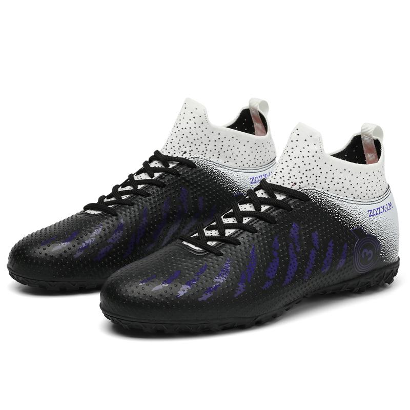 31-48 футбольные бутсы мужские с короткими ногтями TF искусственный газон профессиональные молодежные футбольные бутсы большого размера детские футбольные бутсы