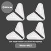 2/4pcs Car Door Corner Protective Anti-collision Guard Covers For BMW Performance X1 M3 M6 F01 F02 E34 E36 E60 F10 F20 X6