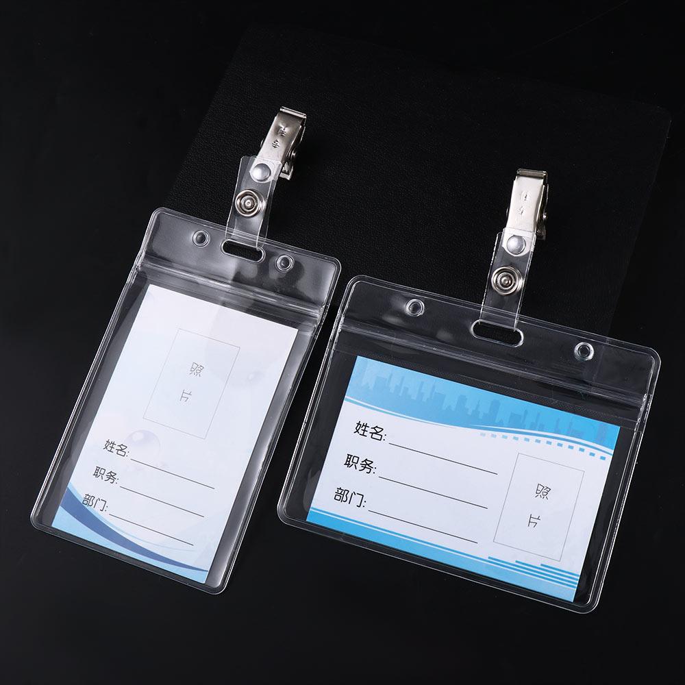 Certificate Bank Card Office Supplies Badge Holders Work Card Holder Work Card Protection Cover