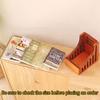 1Set 1:12 Dollhouse Miniature Bookshelf Storage Rack Desktop Organizer Box Home Model Decor Toy Doll House Accessories