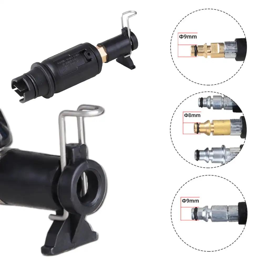 Распылитель для мойки высокого давления с быстроразъемным соединением, регулируемый угол 3000 фунтов на кв. дюйм для соединителя Krcher 8/9 мм, насадка для мойки автомобиля