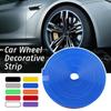 Universal 8M Car Tires Styling Mouldings Rim Protect Strip Wheel Edge Protector Car Wheel Sticker Tire Protection Care Covers