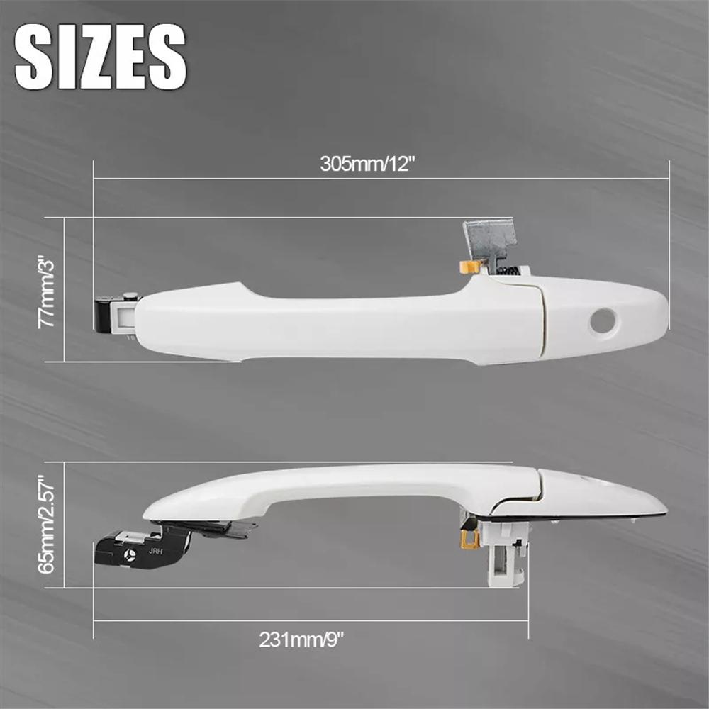 Передние Наружные Ручки Дверей Левая и Правая Сторона Для Honda Civic 2006-2011