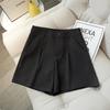 Новые летние женские шорты А-силуэта с высокой талией, универсальные, узкие и широкие штанины для повседневной носки