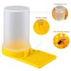 3Pcs Bee Waterers Transparent Visible Bee Drinking Cups Watering Station Beehive Entrance Feeder Beekeeping Equipment