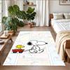 Crystal Velvet Rug Soft Non Slip Indoor Floor Mat Home DecorSnoopy Peanuts