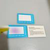 5pcs Blu-ray Glasses Test Card Color Changing Card Detection Paper Card Glasses Glasses Lens Inspection Card