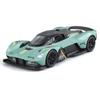 1/32 Aston Martin Valkyrie Alloy Sports Car Model Diecast Metal Racing Car Vehicles Model Sound and Light Simulation Collection Kids Toy Gift