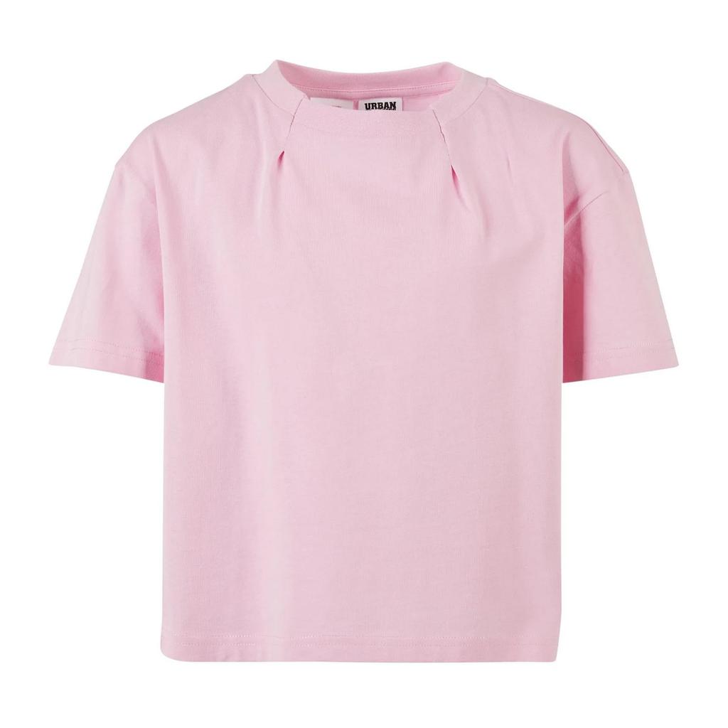 Urban Classics Детская органическая оверсайз футболка с плиссировкой