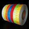 2.5cm*50m Red White Fluorescent Yellow Reflective Tapes High Visibility Waterproof Reflectors Stickers Strips For Motorcycle Car