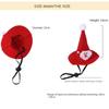 Pet Cat and Dog Christmas Decorating Hat Puppy Kitten Funny Headgear Santa Claus Style Pet Headwear Costume Accessories Cat Hat