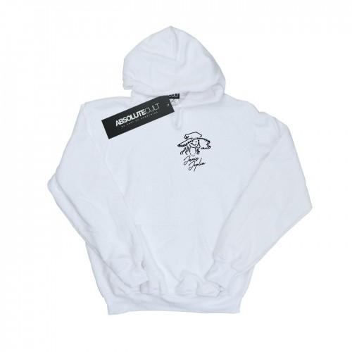 Janis Joplin Womens/Ladies Outline Sketched Hoodie