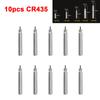 10-50 шт. электрическая батарея светящийся поплавок для рыбалки литиевый штыревой аккумулятор инструменты поплавок для ночной рыбалки снасти CR311 CR322 CR425 CR435