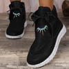 Winter New Casual Round Toe Flats Retro Women's Boots Non-slip Comfort Tassel Warm Sewing Ethnic Simple Women Chelsea Boots