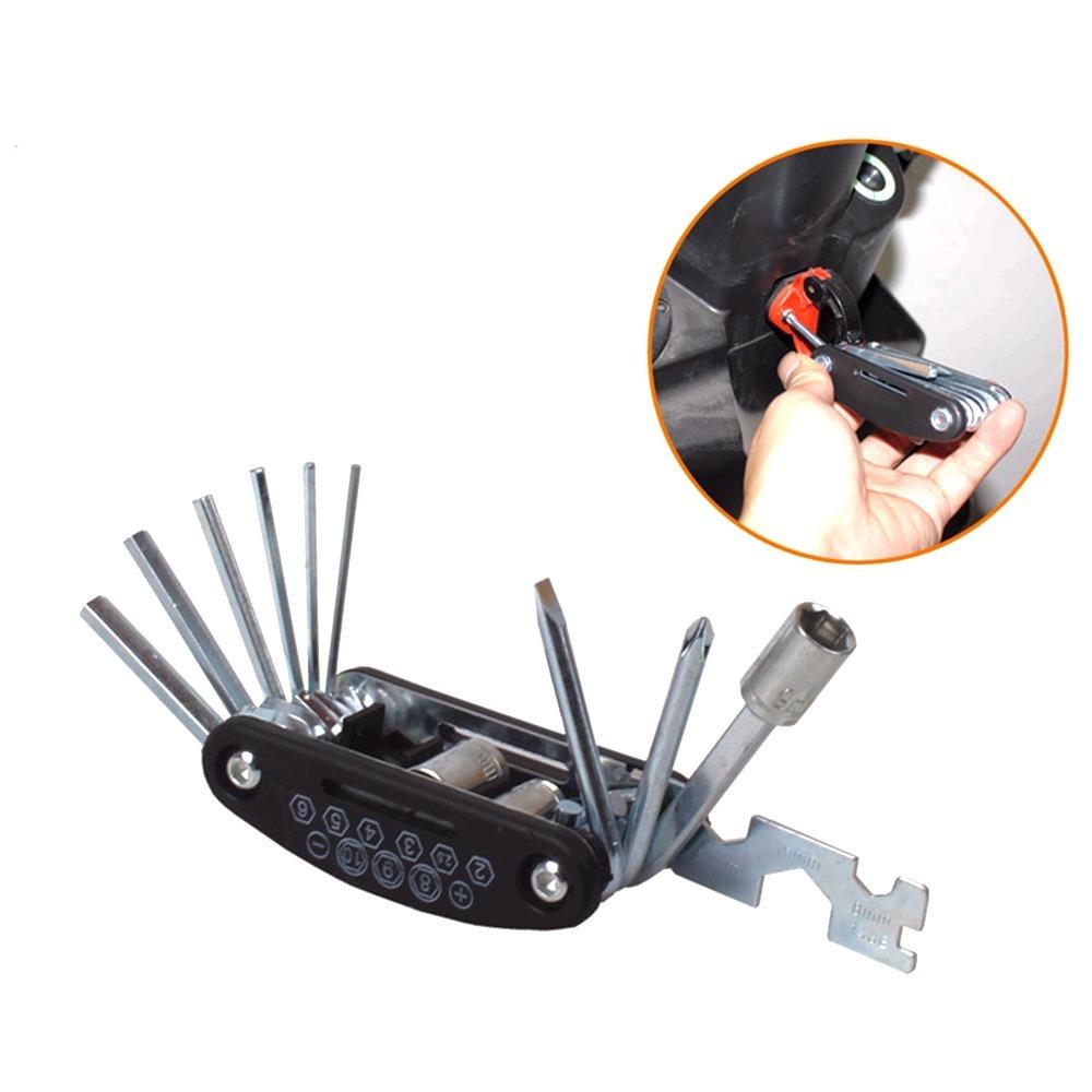 Motorcycle Extension Rod Tool Screwdriver Repair Tools Kit Nut Tire Repair Hex Wrench Key