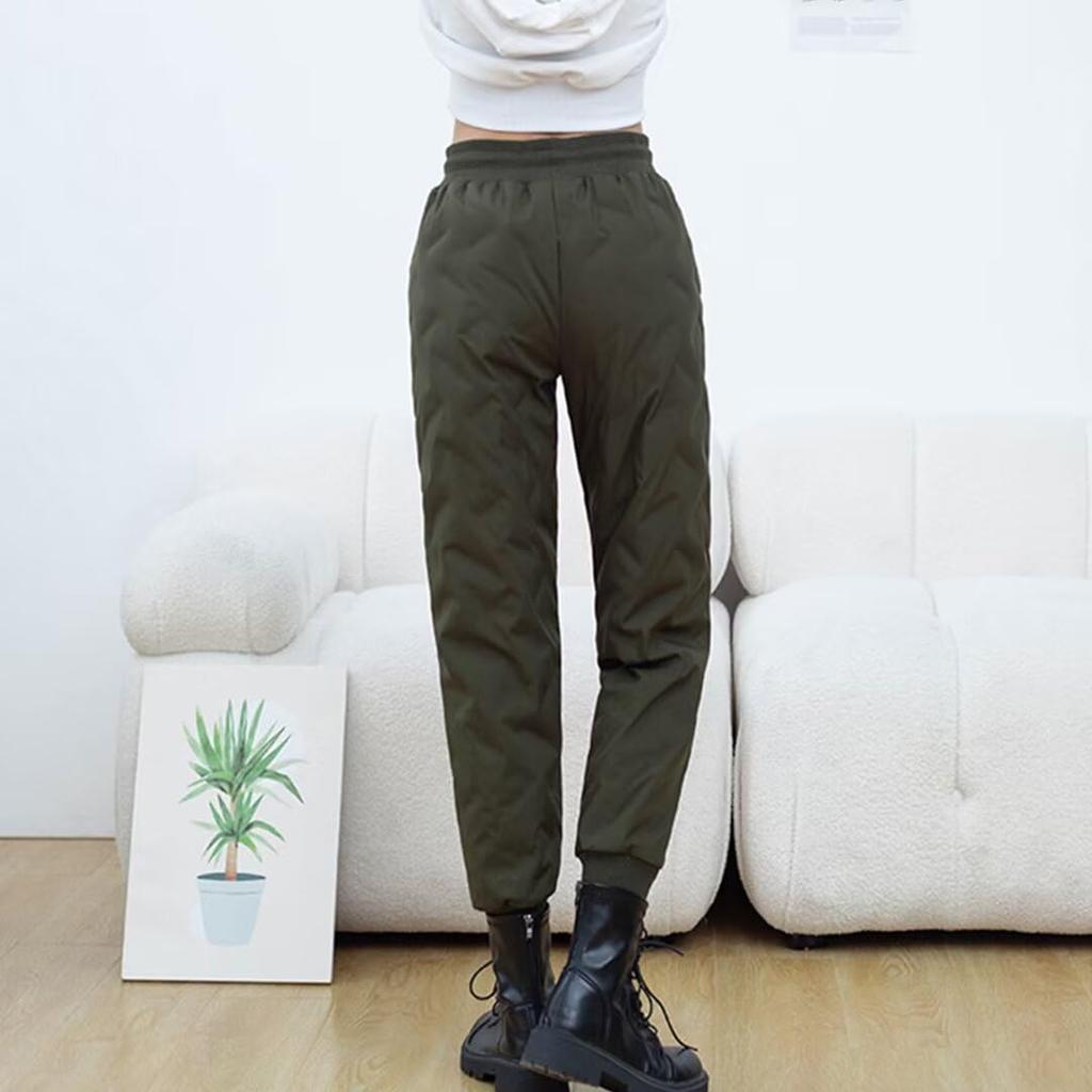 Yucahype Пуховые Длинные Теплые Брюки для Высоких и Идеальные для и Зимних Мероприятий на Открытом Воздухе Армейские Женские Сверхлегкие Брюки, 90% Пух, Брюки, Треккинг,