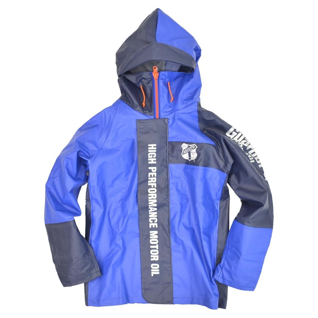 Authentic Marine PVC Rainwear Marine "76Lubricants" jacket/No.76-MJ153 (5L, Orange)