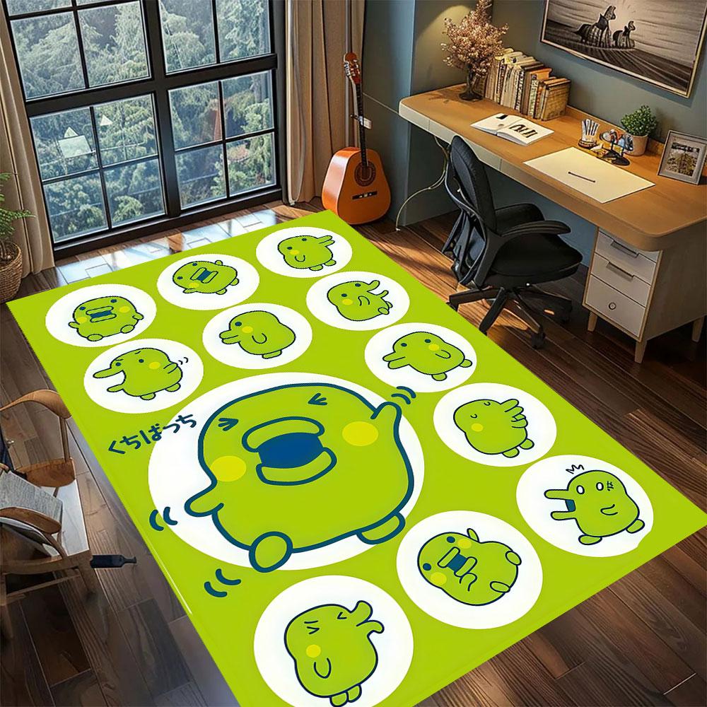 Tamagotchi anime character Carpet for Living Room Bedroom Home Decor Cool Movie Mat Play Floor Mat